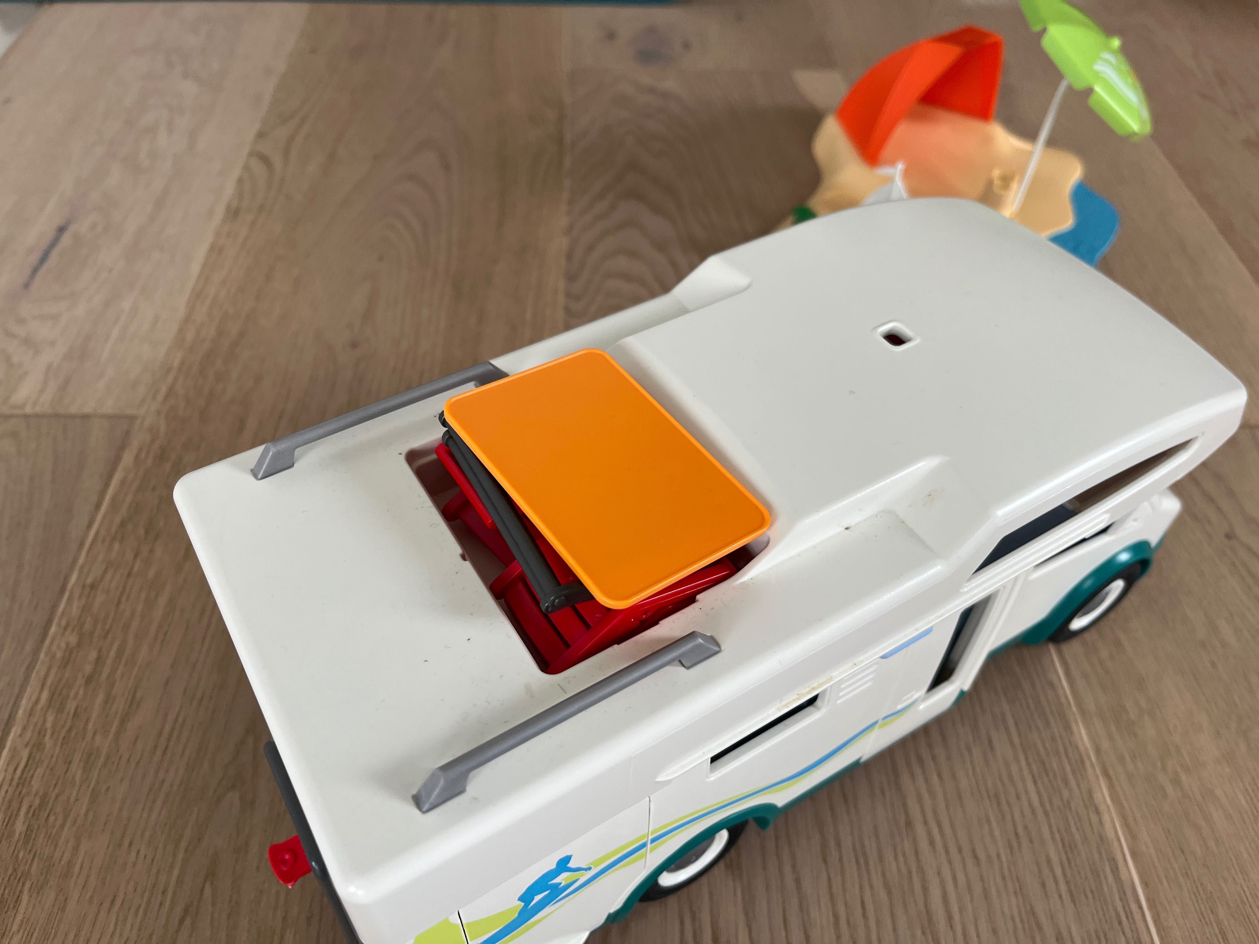 playmobil kamper plus zestaw plaża