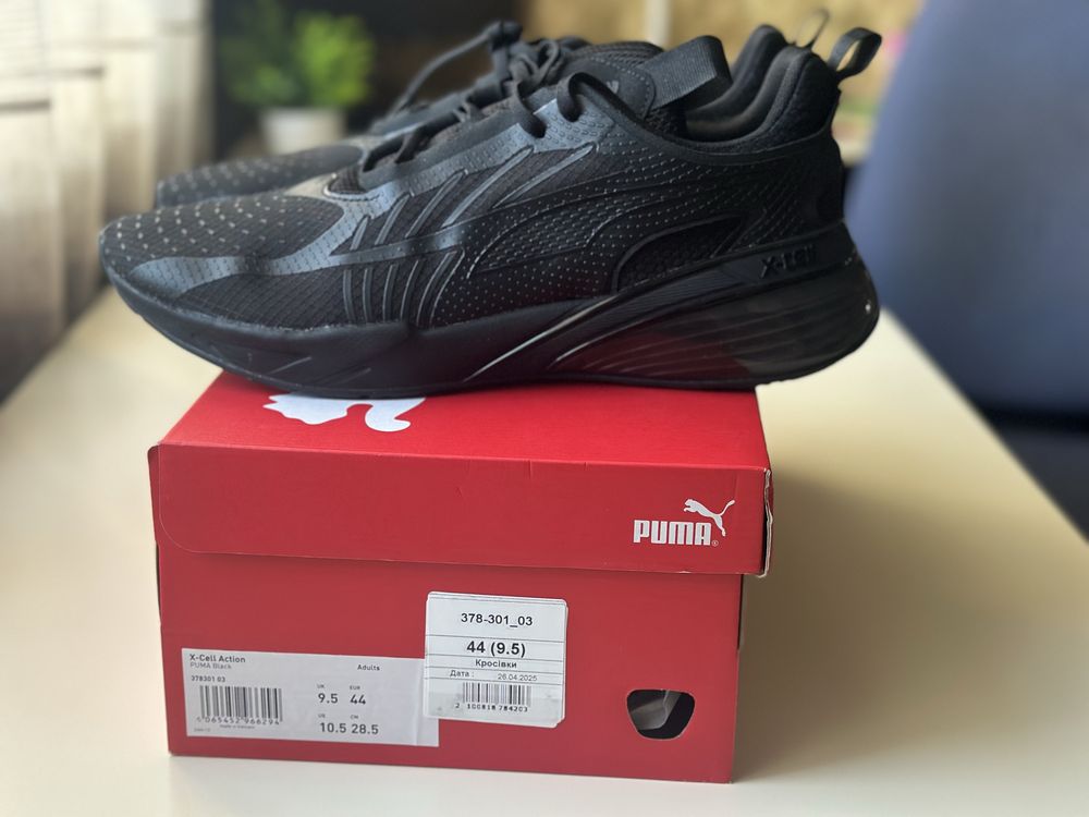 КРОСІВКИ чоловічі Оригіна Puma x-cell action black
