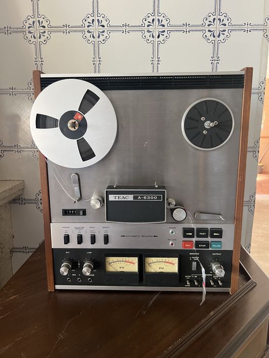 Teac A 6300 gravadora de bobines/ reel to reel