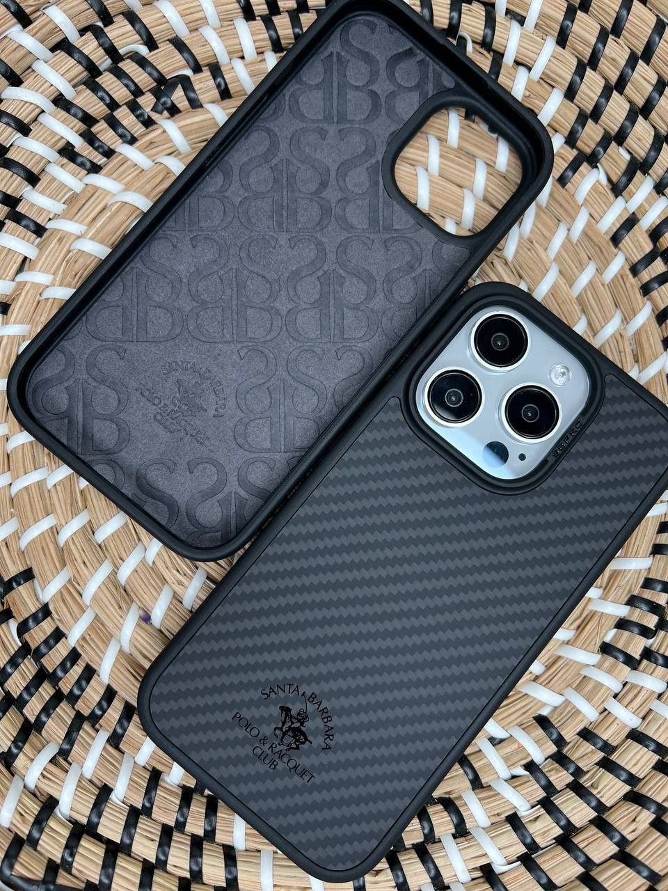 Чохол Santa Barbara iPhone 15 16 Pro Max айфон про макс шкіряний