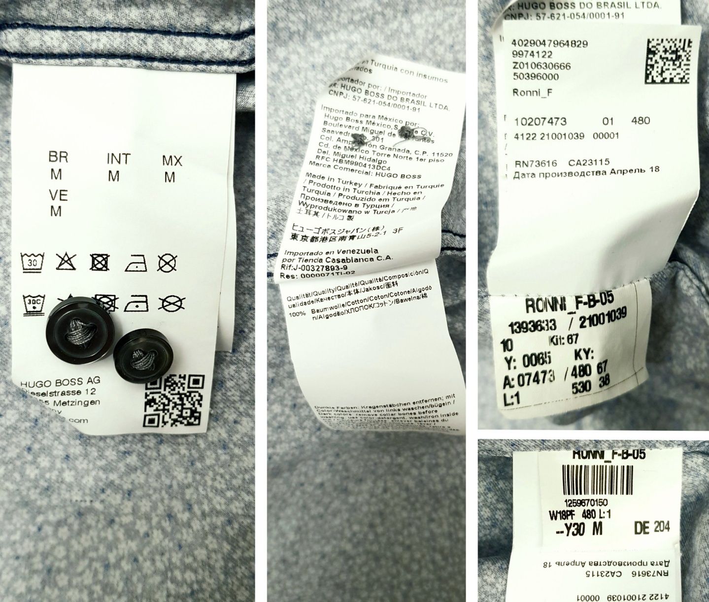 Boss Hugo Boss męska koszula rozmiar M