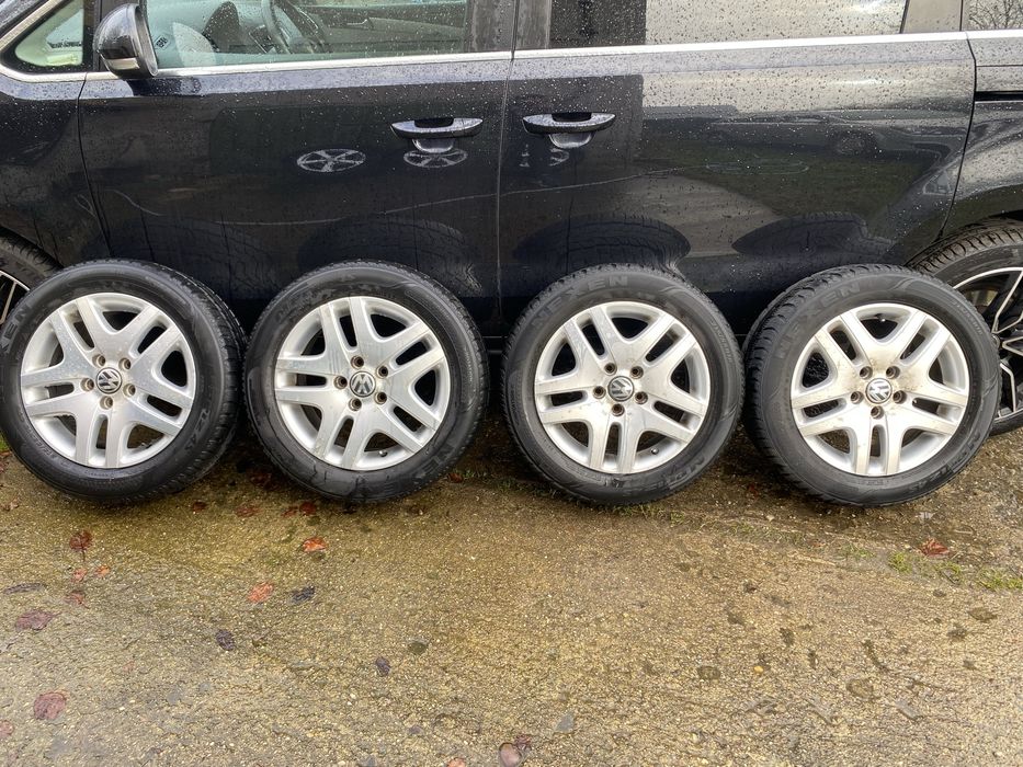 Alufelgi vw z oponami 215/55/16