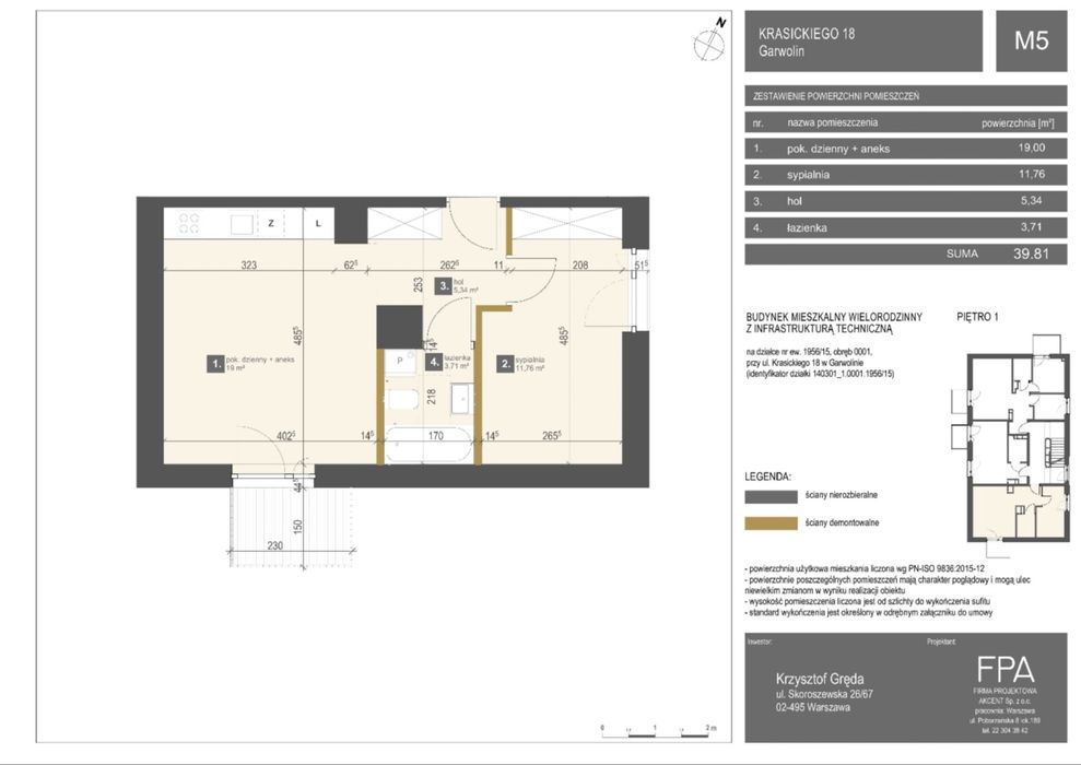Sprzedaż mieszkania 2-u pokojowego