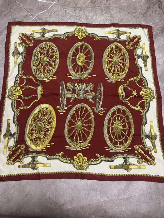 Хустка Hermes vintage nsw tech платок