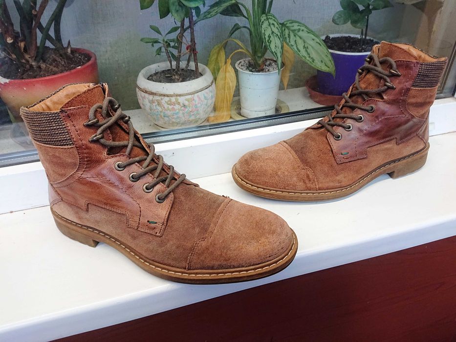 Стильные  легкие  ботинки ЛЮКС-класса "JONES Bootmaker" Оригинал 44 р