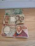Notas 20 /50 e 500 escudos