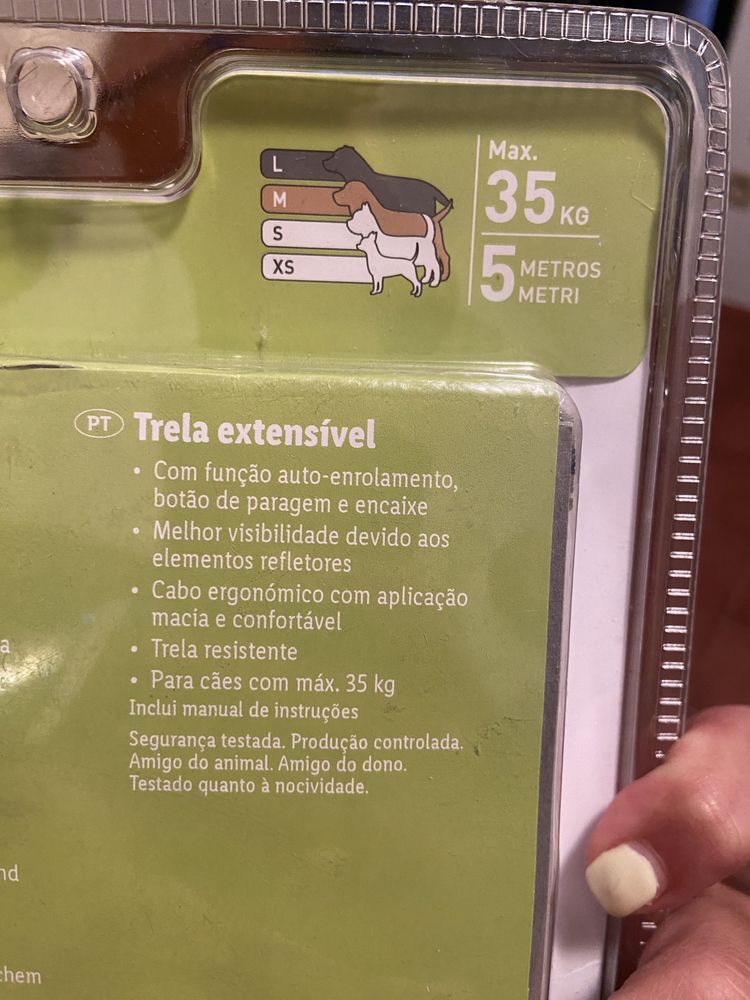 Trela Cão max 35kg