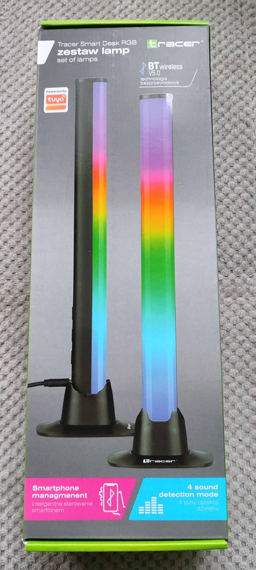 Zestaw lamp tracer Smart desk RGB tuya jak nowe
