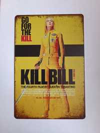 Nowy metalowy szyld Kill Bill film kino loft club bar pub garaż vinted