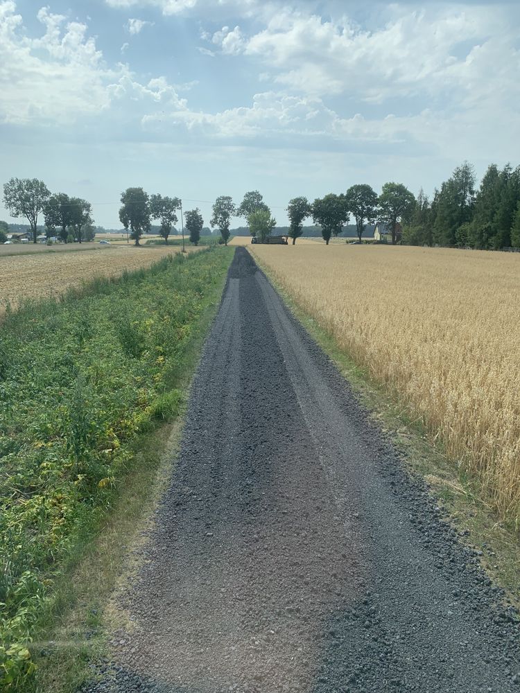 Kruszywo tłuczeń kliniec na utwardzenie i osuszenie