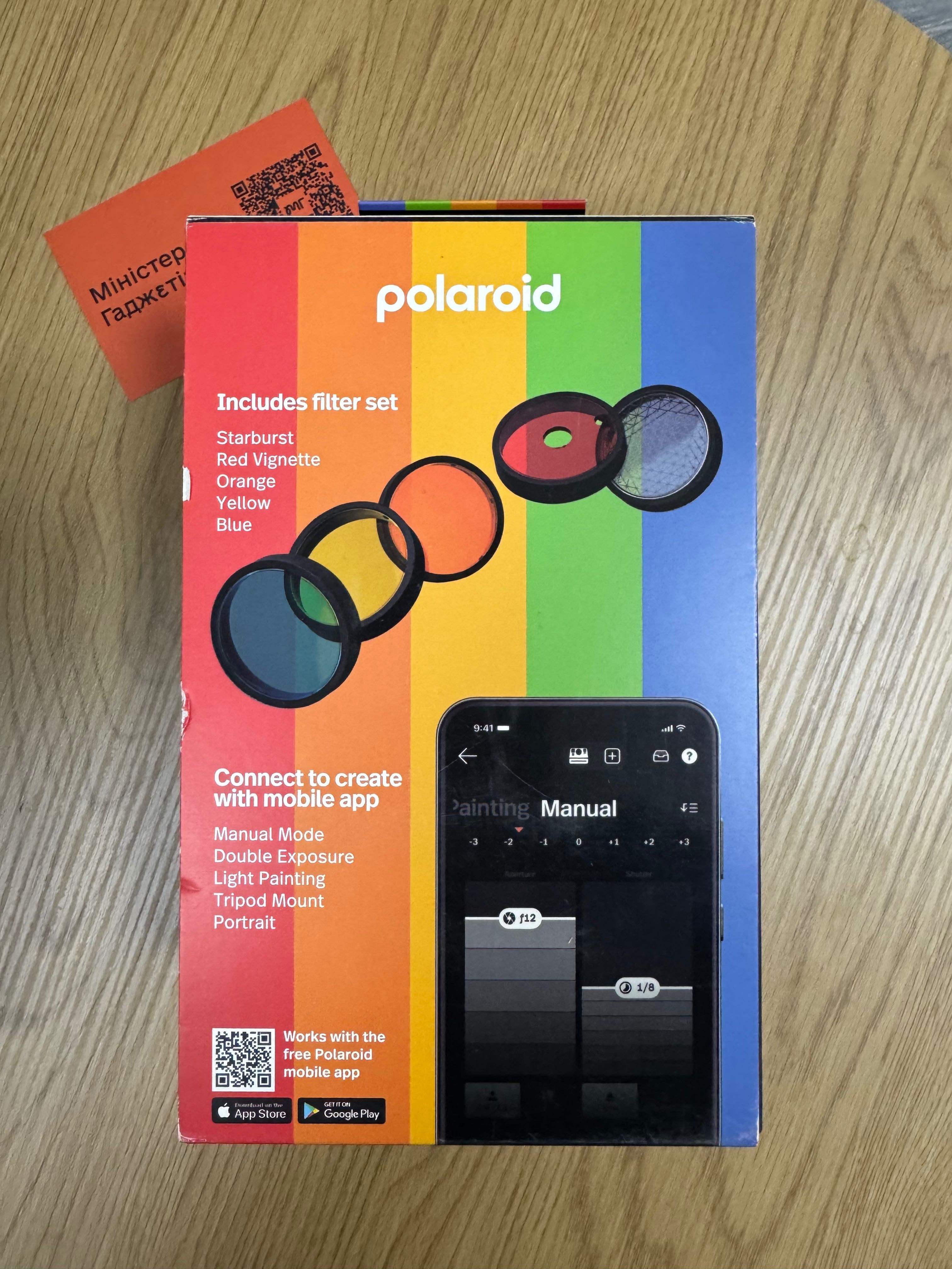 Polaroid Now+ Gen 2 Black з додатковими фільтрами