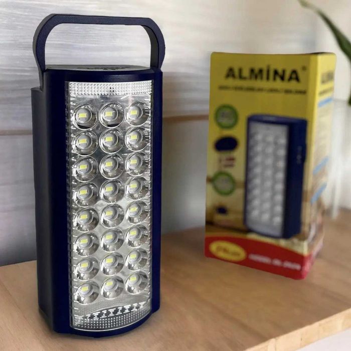 Переносная Фонарь-лампа с повербанком Almina DL-2424 24 LED/30 000 ВАТ