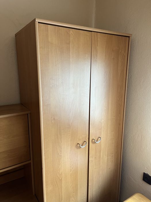 Zestaw mebli meblościanka szafa komoda