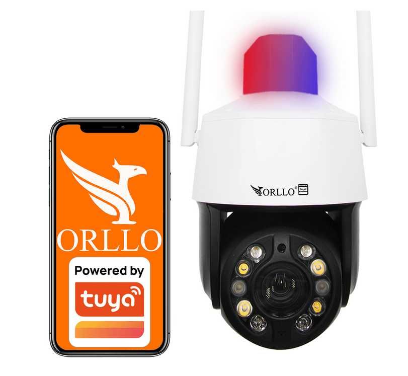Kamera IP Orllo TZ3 zewnętrzna obrotowa Wi-Fi poe 5MP Eltrox Tarnów