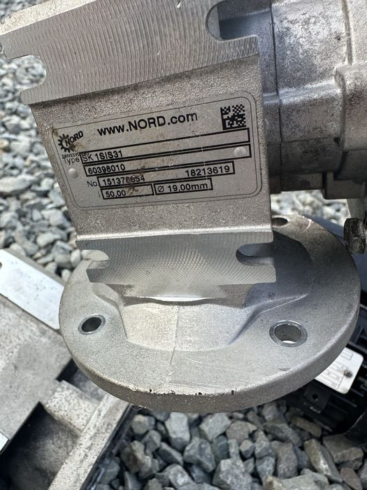 Motoreduktor napęd silnik przekladnia nord podajnik ekogroszek pellet