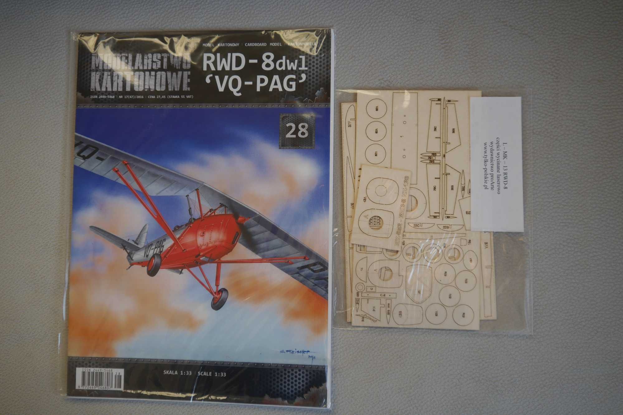 Modelarstwo Kartonowe nr 28 - RWD - VQ-PAG