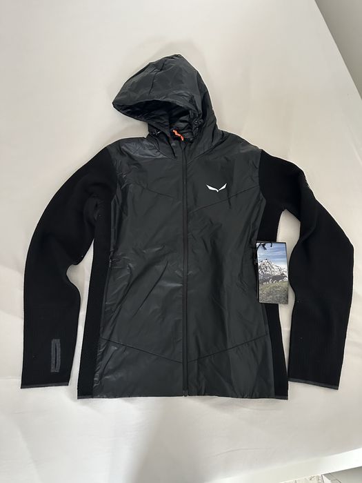 Kurtka hybrydowa męska Salewa Fanes Engineered Merino bluza mammut poc