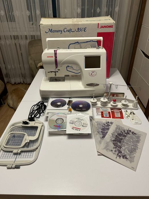 Hafciarka Janome 350e + akcesoria
