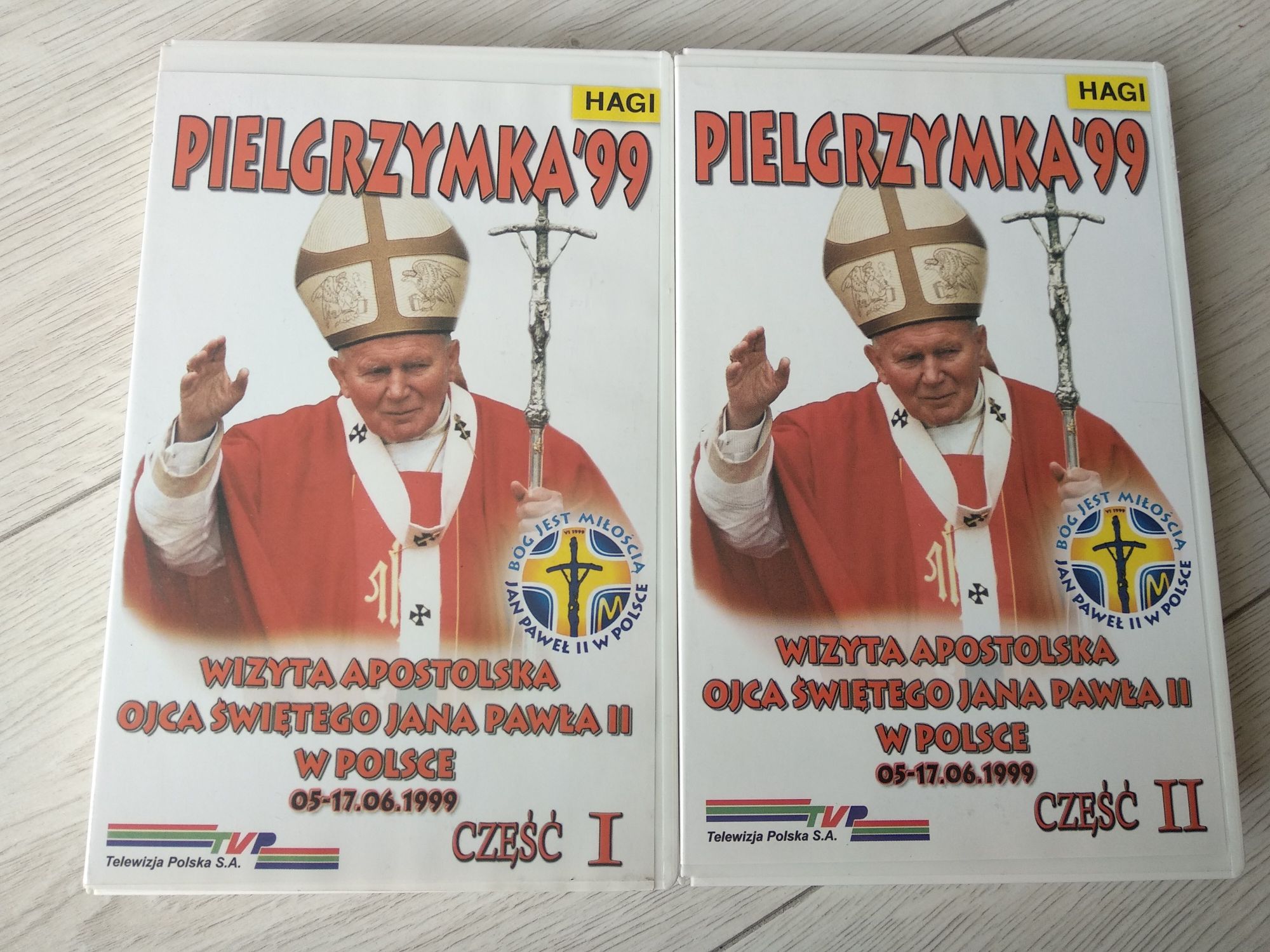 Film Wizyta apostolska Jana Pawła II w Polsce na kasecie VHS