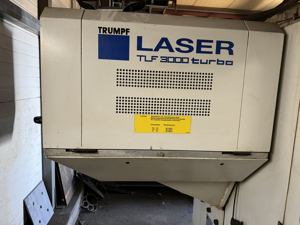 Wycinarka laserowa Trumpf TCL 3030 laser na czesci