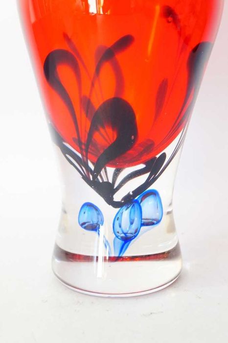 Szkło murano style glas piękny wazon