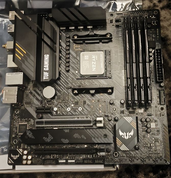 Комплект ПК Ryzen 7 5800x + ОЗУ 32Gb 3200 + мать