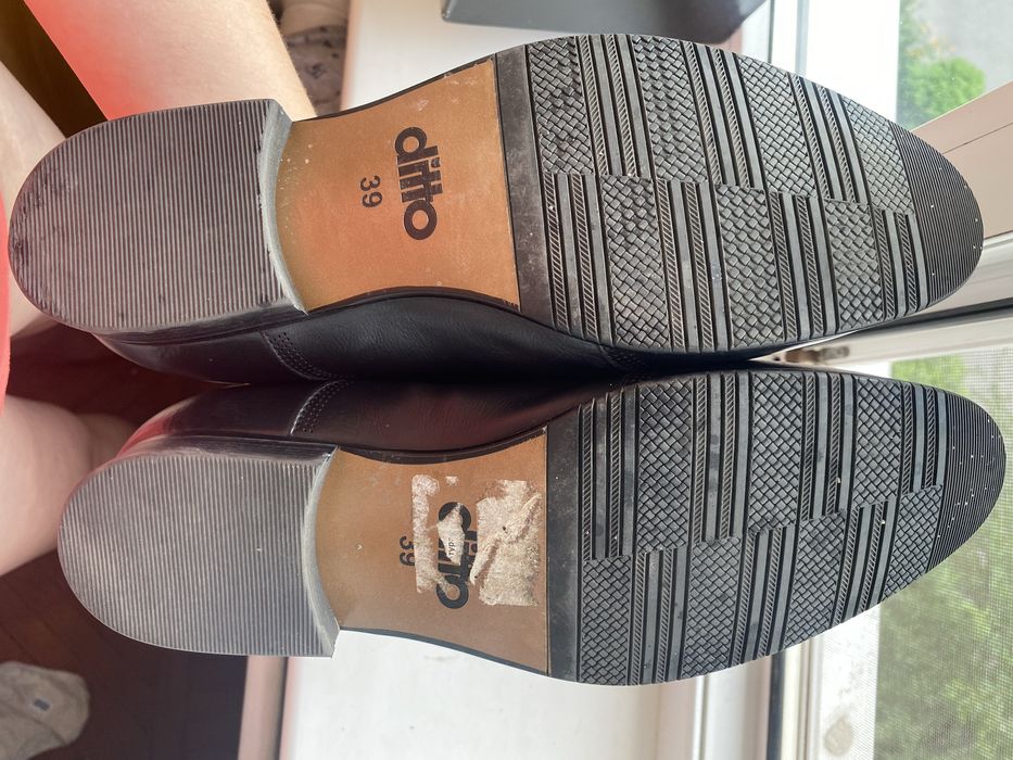 Мужские кожаные туфли Ditto