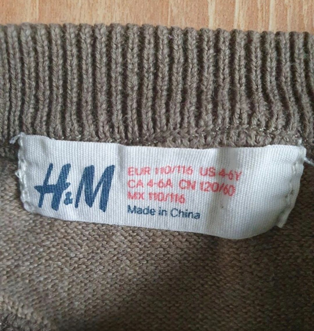 Sweterek dla dziewczynki H&M 110/116