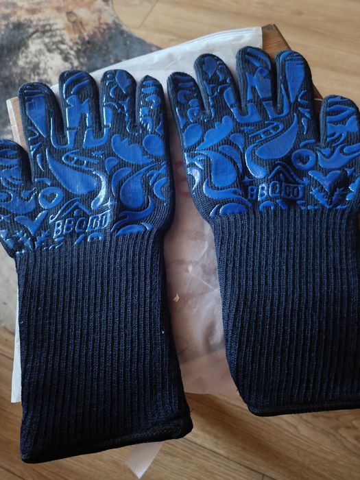 RĘKAWICE DO GRILLA BBQGO  bezpieczne do 800°C