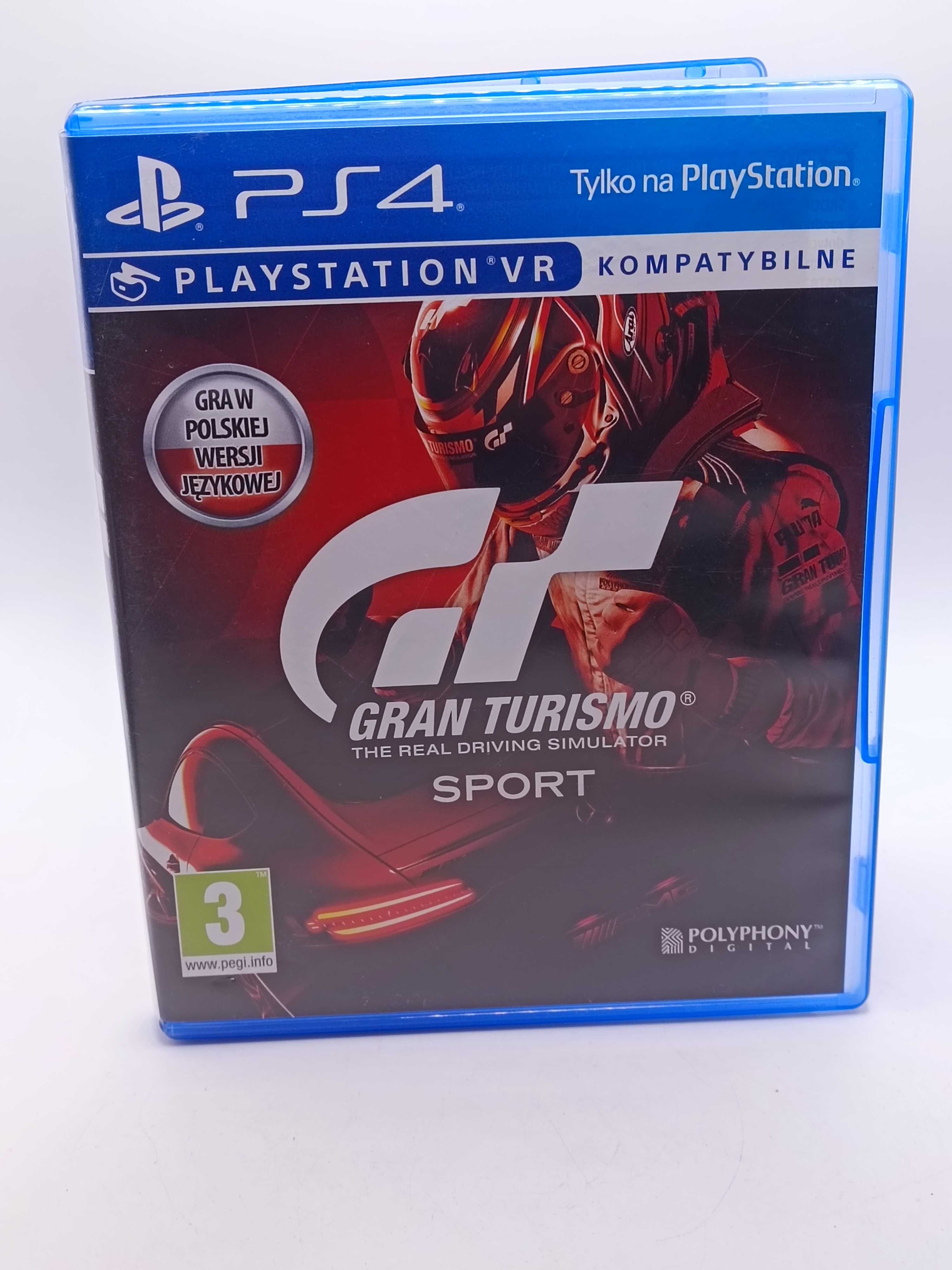 GRA Gran Turismo The Real Driving PL NA PS4 Playstation VR 1462/05/25l