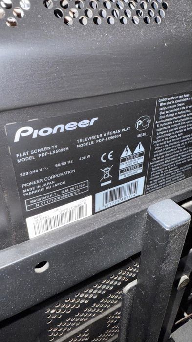 TV Pioneer + movel de suporte