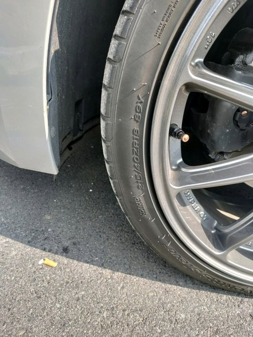 Unikat w necie OZ Hyper GT HLT 5x100 8j ET35 + 215/40/18 hankook letni