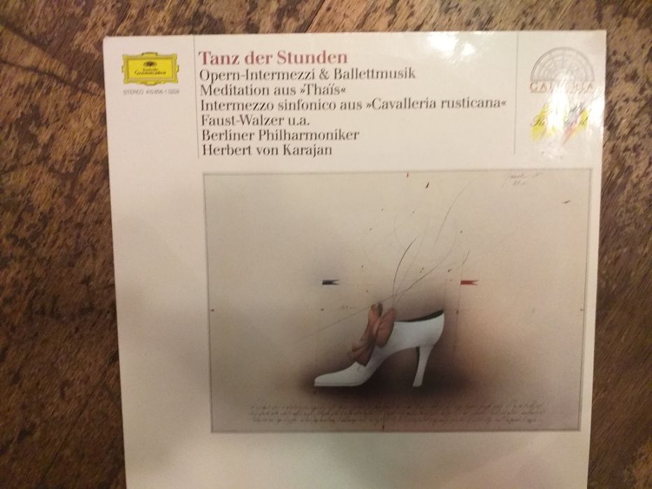 Vinyl Tanz der Stunden Opern-Intermezzi& Ballettmusic H.von Karajan DG