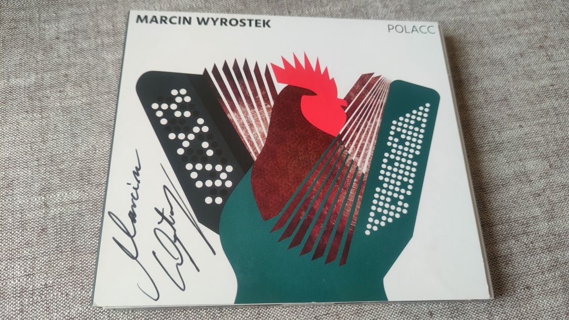 Marcin Wyrostek płyta CD Autograf