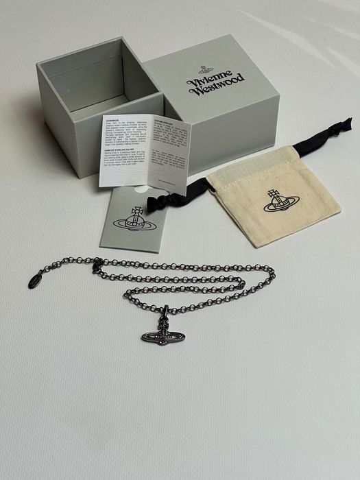 Vivienne Westwood Mini Bas Pendant Black оригинал кулон подвеска