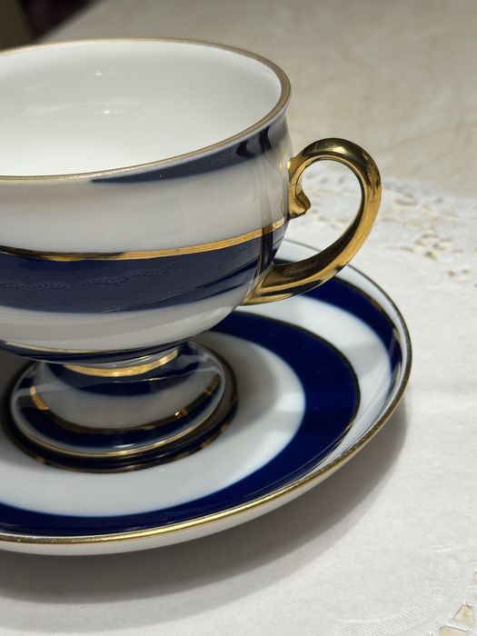 Чашка чайна ЛФЗ порцеляна фарфор ручний розпис