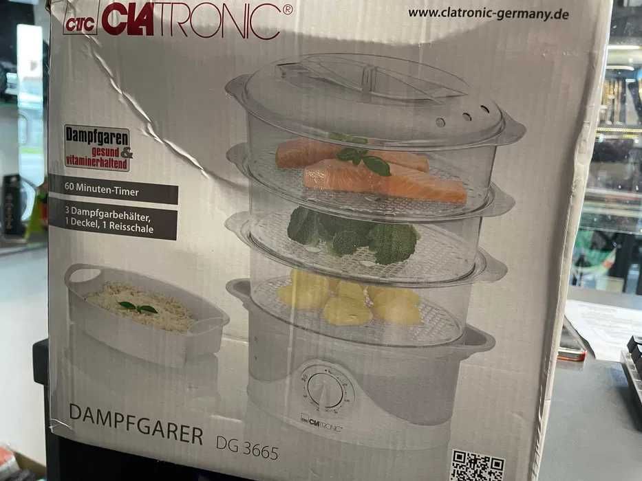 Urządzenie do gotowania na parze PAROWAR CLATRONIC DG3665 3 poz. 800W