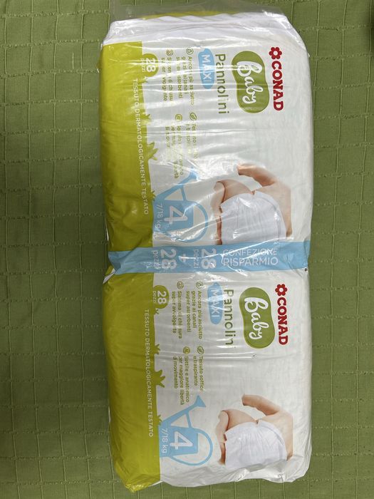 Памперси 4 conad 7-18 кг 56 штук