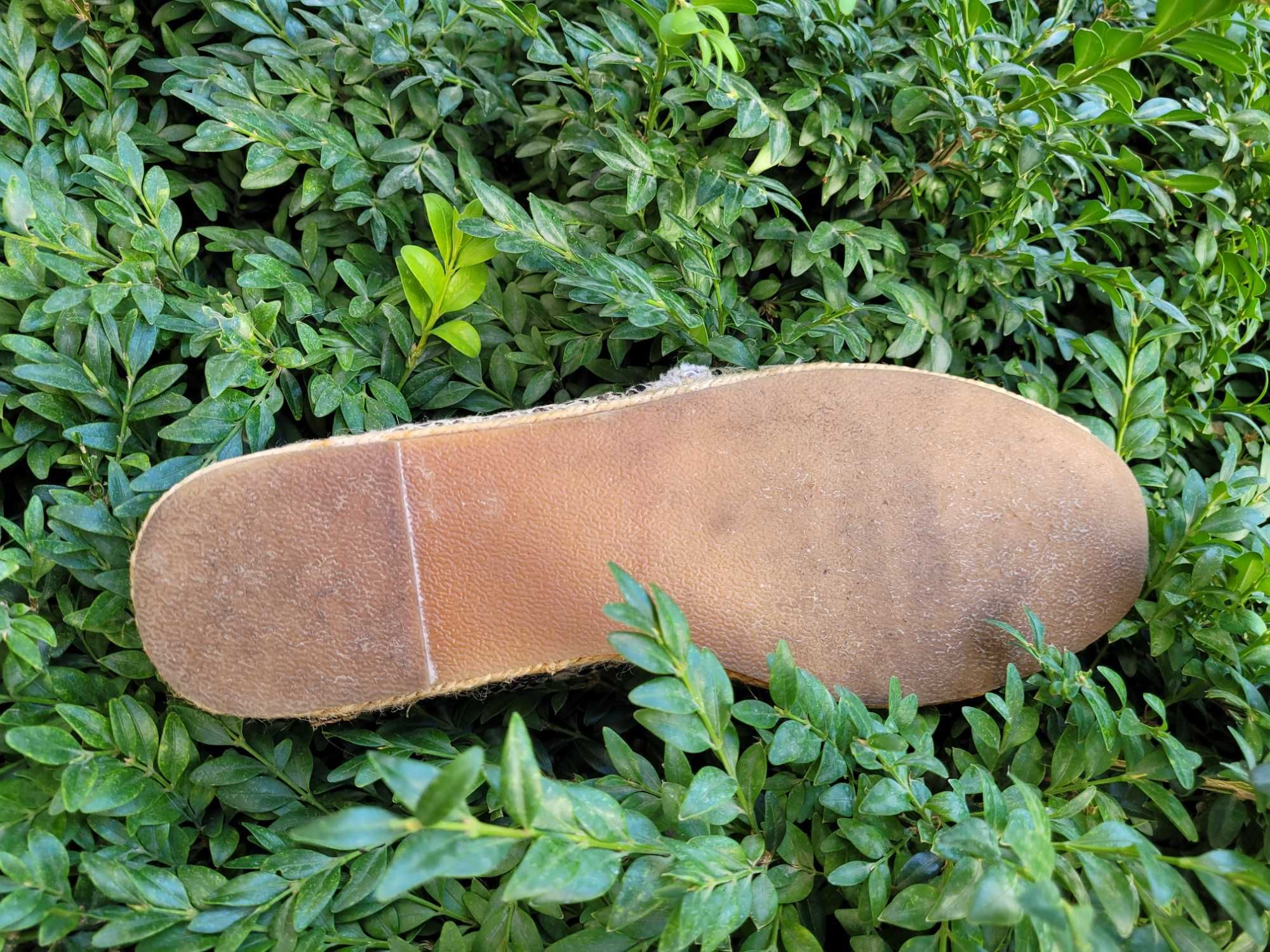 Espadryle we wzór z "wężej skóry"