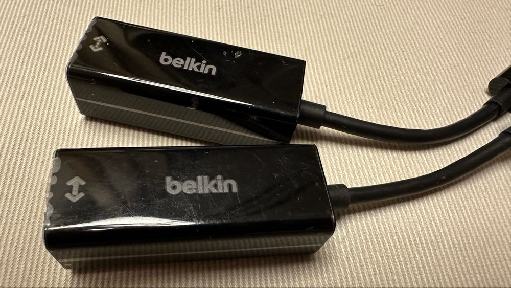 Belkin - перехідник USB-C до Ethernet, новий, дві штуки в наявності