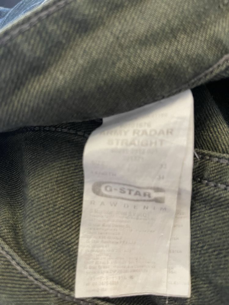 Calcas G-Star Raw Size 33 Lenght 34