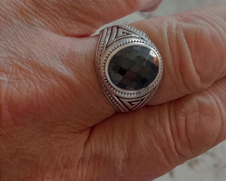 Srebro sygnet męski