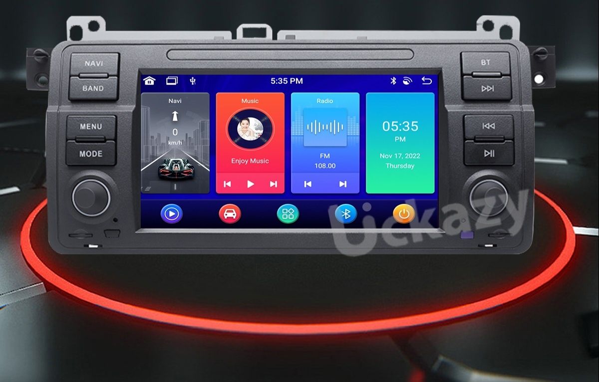 Bmw e46 Navi stacja multimedialna Android Nawigacja radio