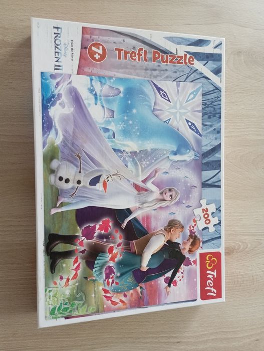 Puzzle "Kraina lodu II" 200 elementów,nowe.