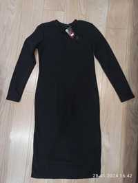 Тепла сукня 46-48 чорна
