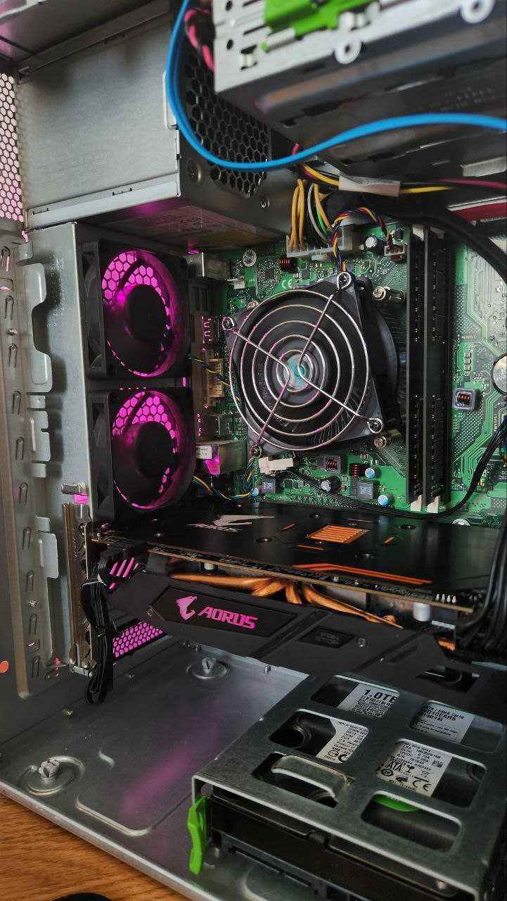 Останній‼️Ігровий ПК Intel Core i7-7700/DDR4 16GB/SSD M.2 256GB/RX 570