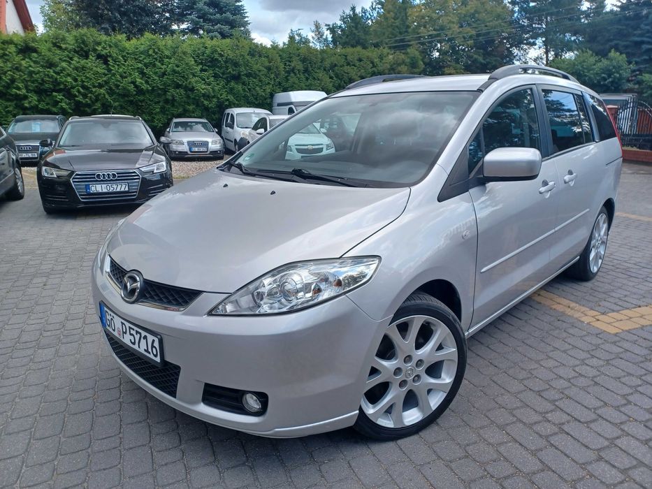 Mazda 5 2.0 benz 7-osob klima alu elektryka tylko 148 tys z DE