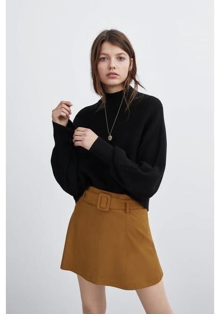 Спідниця Zara розмір XS-S замшева юбка