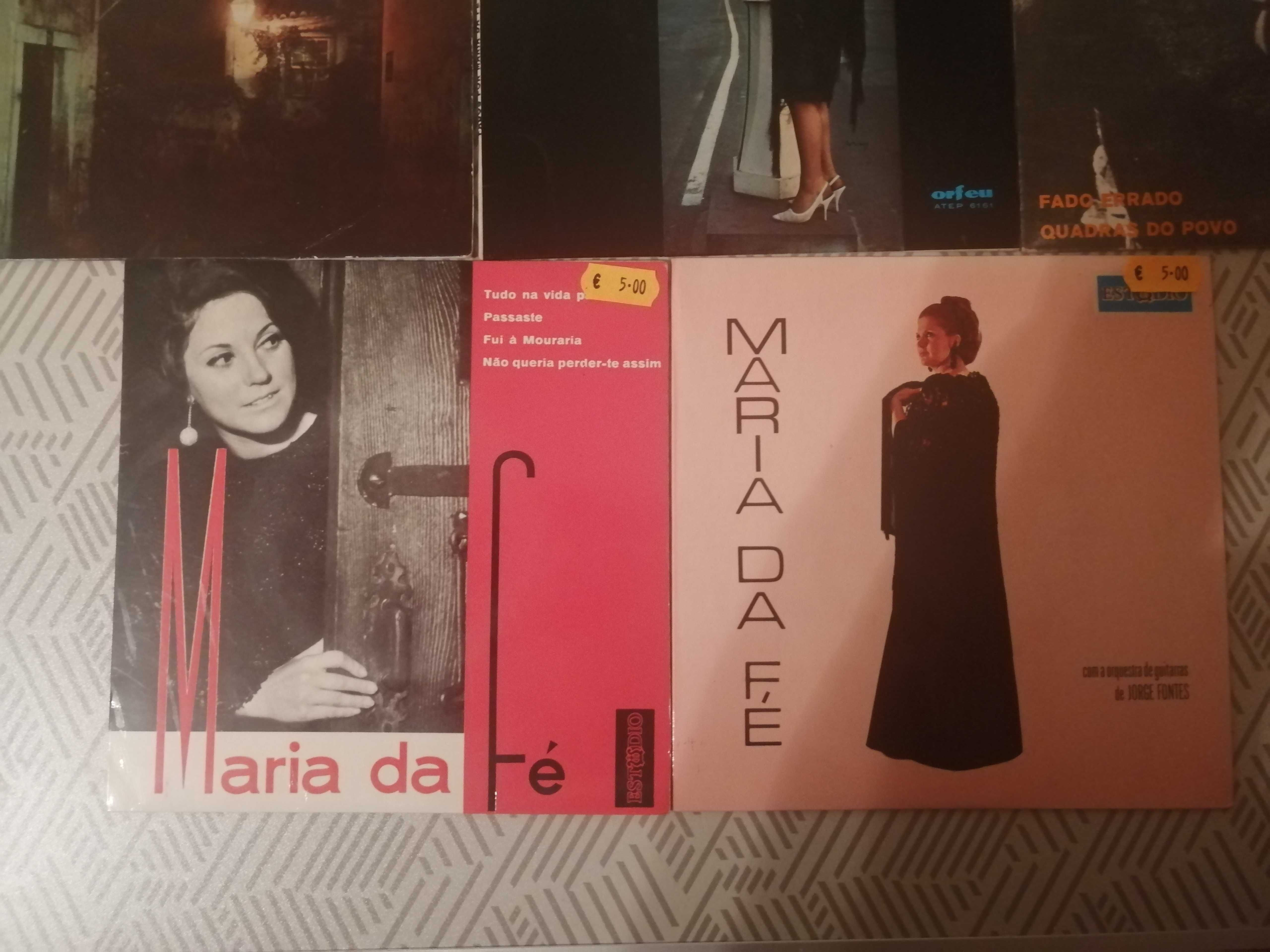 Discos Vinil Maxi Tereza Tarouca e Maria da Fé.