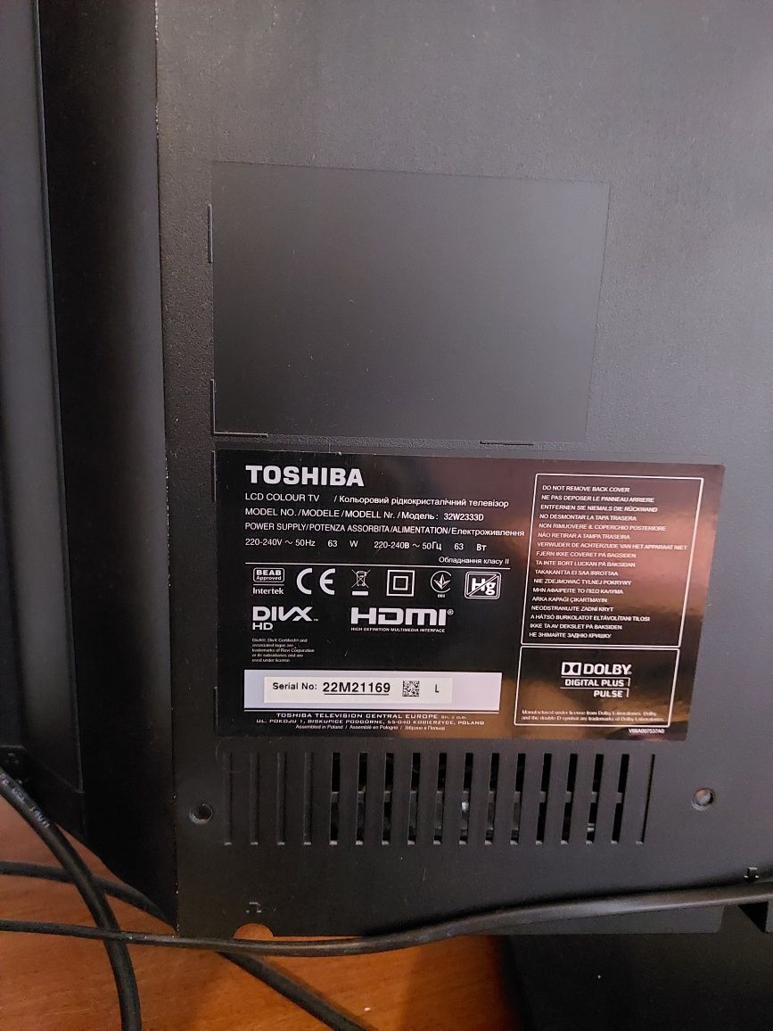 Telewizor Toshiba